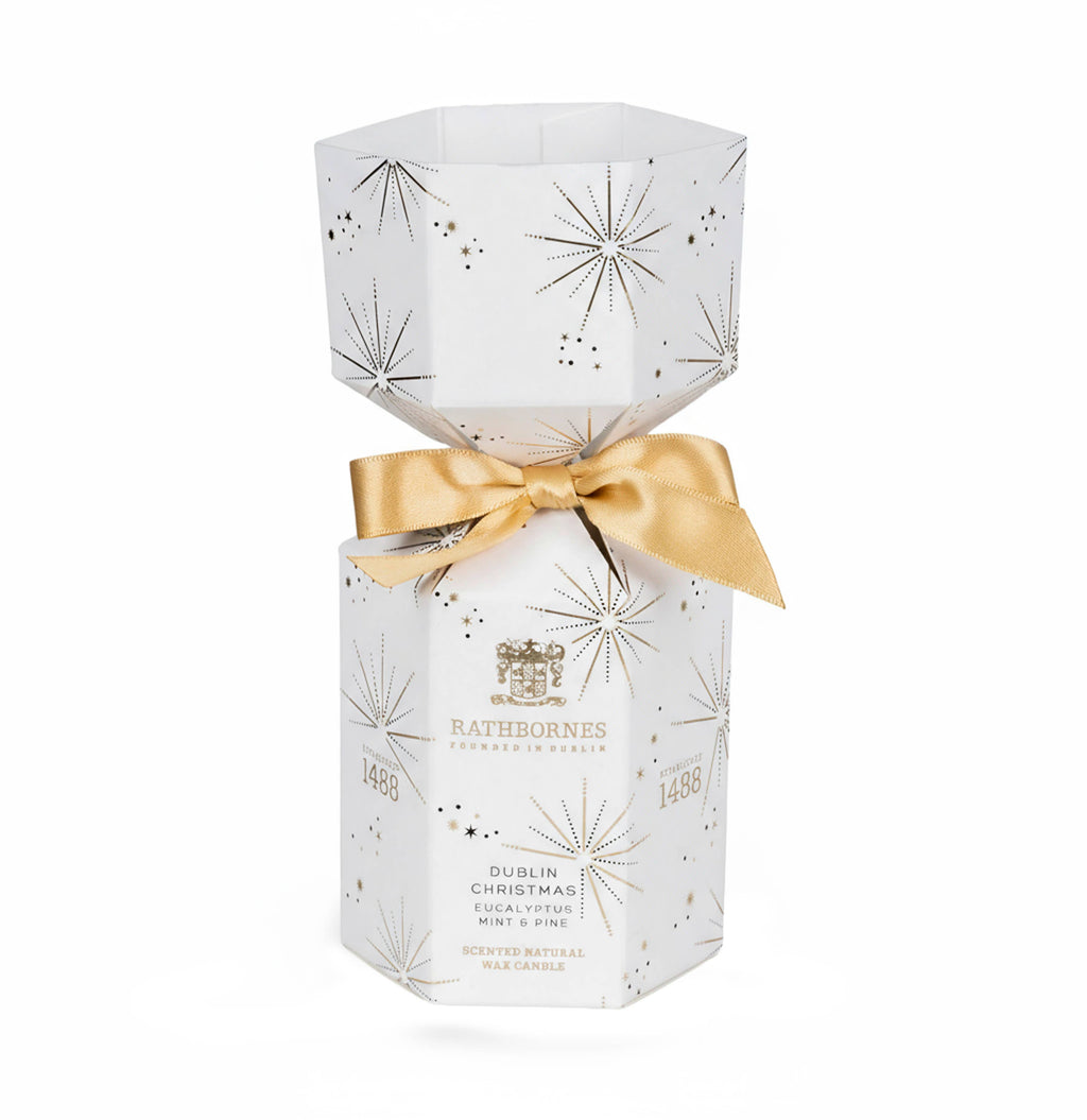 Christmas Cracker Scented Candle - Dublin Christmas