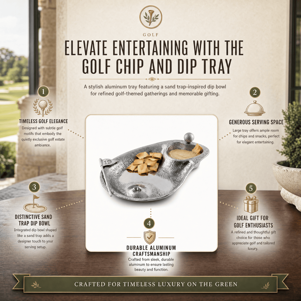 Chip and Dip Tray - Golf
