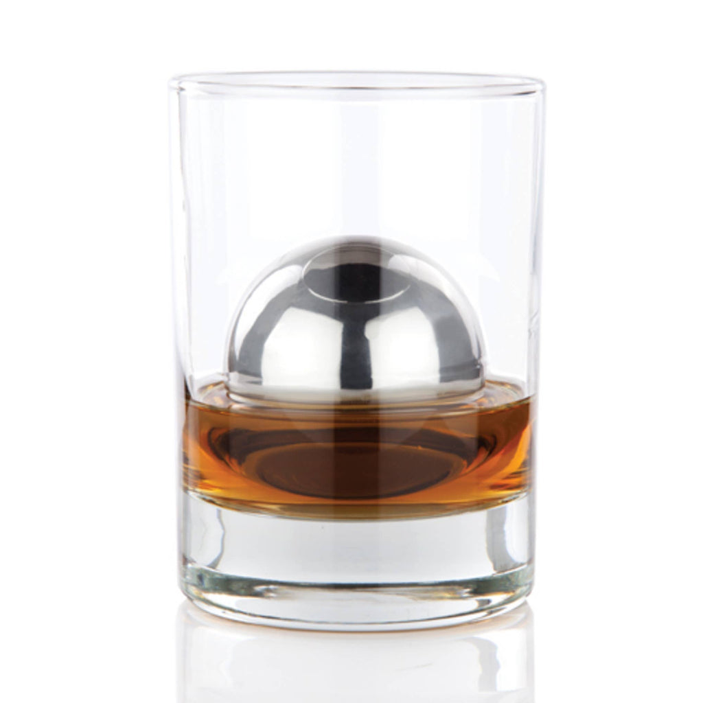 Glacier Rocks® Large Stainless Steel Whiskey Ball