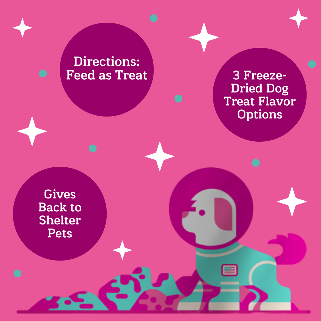 GivePet Astromutt Freeze-Dried Dog Treats