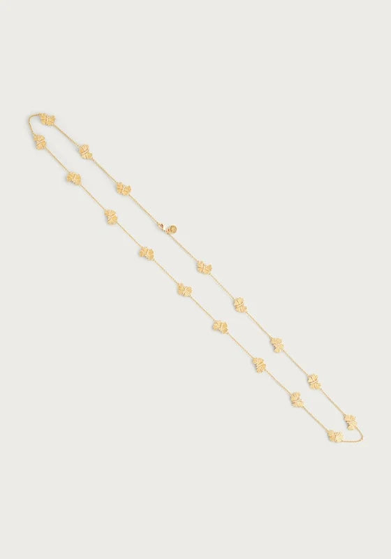 Butterfly Long Station Necklace