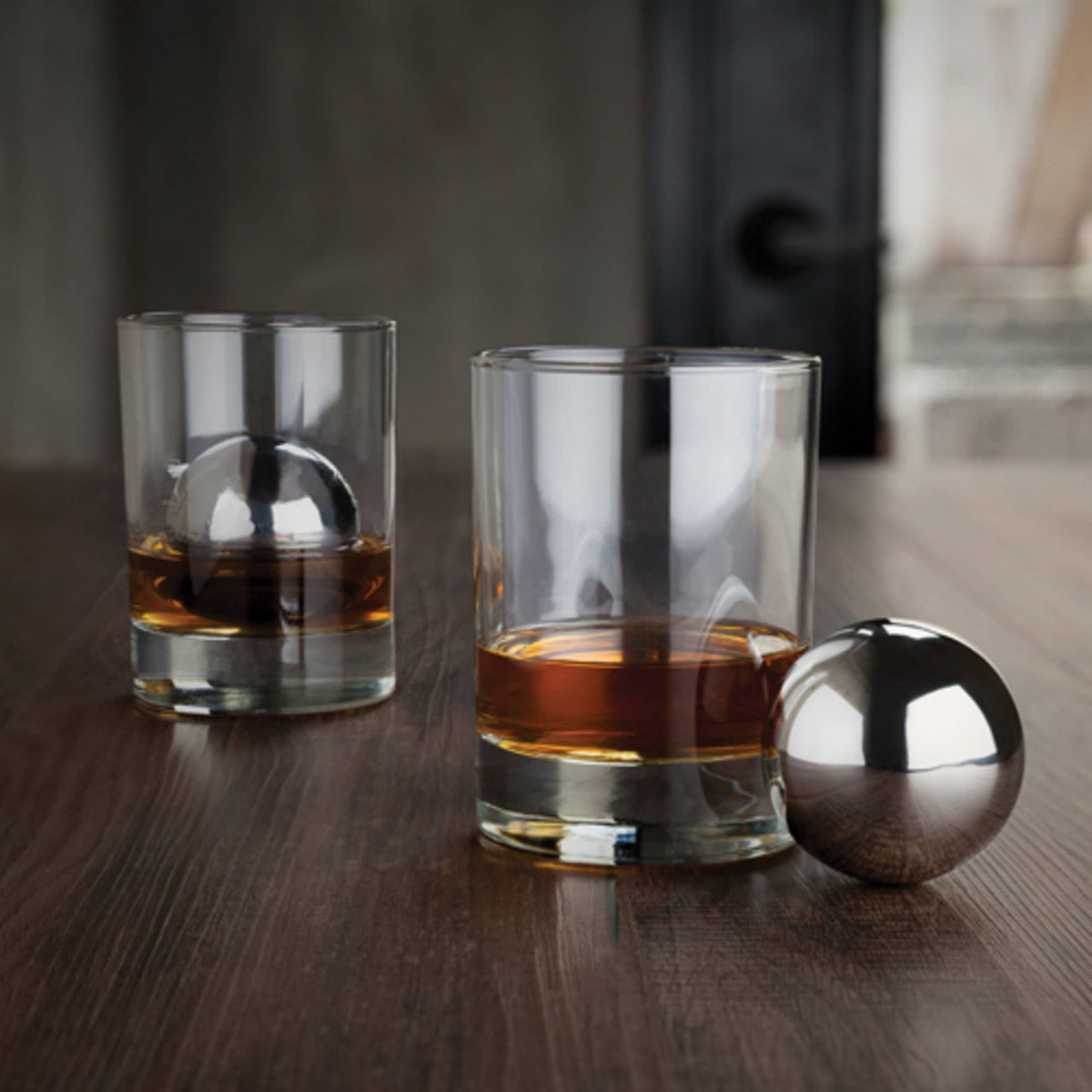 Glacier Rocks® Large Stainless Steel Whiskey Ball