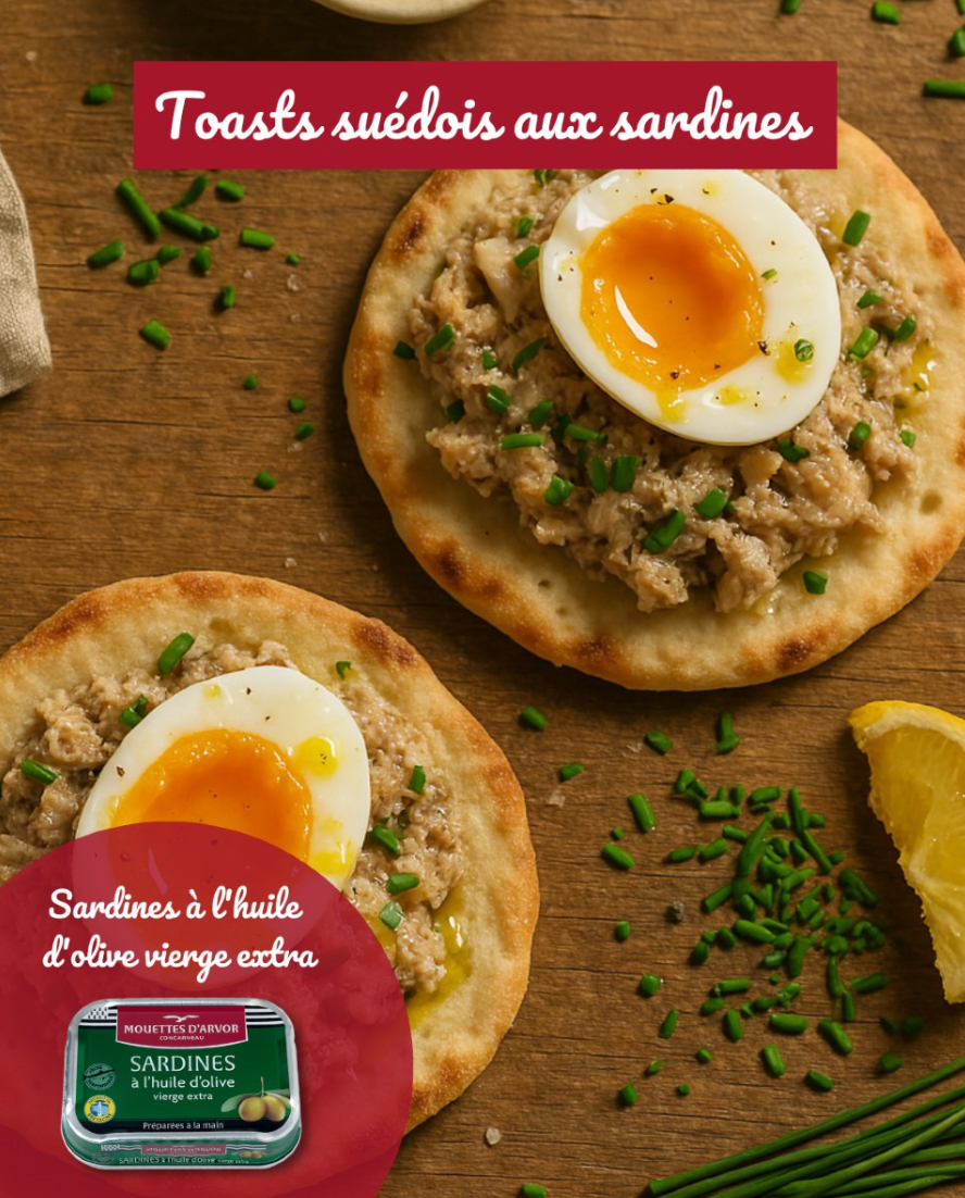 Mouettes d'Arvor Whole Sardines in Extra Virgin Olive Oil
