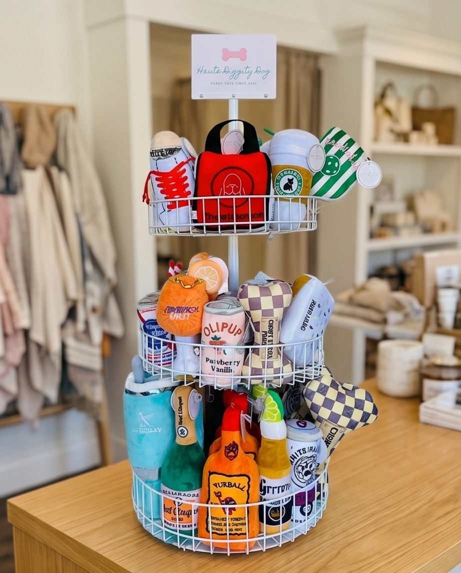 Best Seller Starter Pack | Squeaker Dog Toy Display