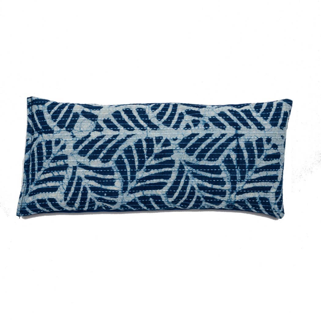 Indigo Palm Eye Pillow