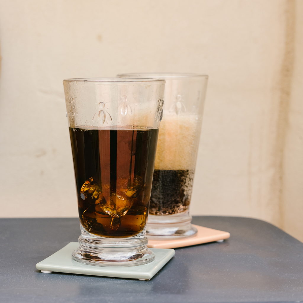 Bee Iced Tea Glasses — Set of 2
