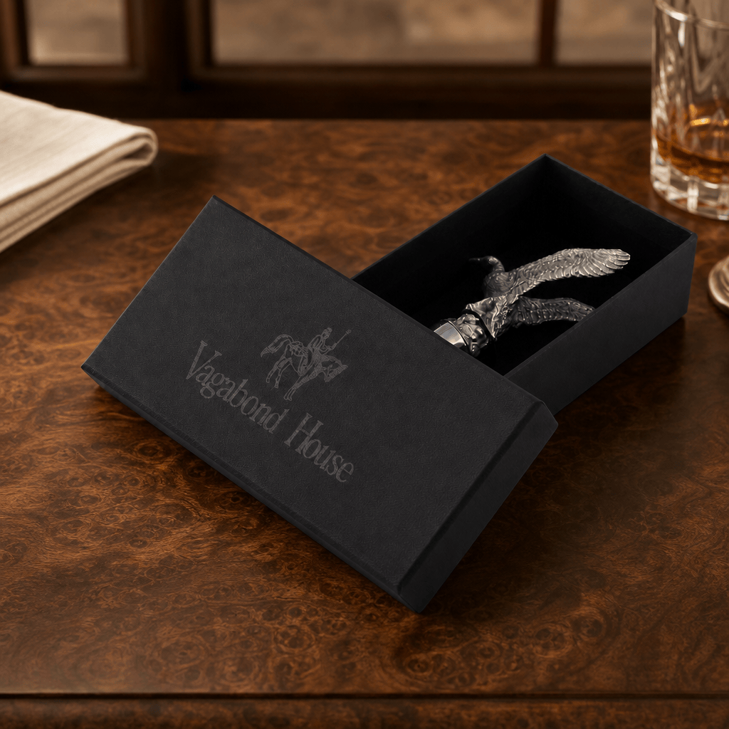 Pewter Flying Duck Bottle Stopper