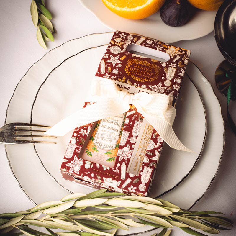 Christmas Gift Set Duo- Rose Geranium