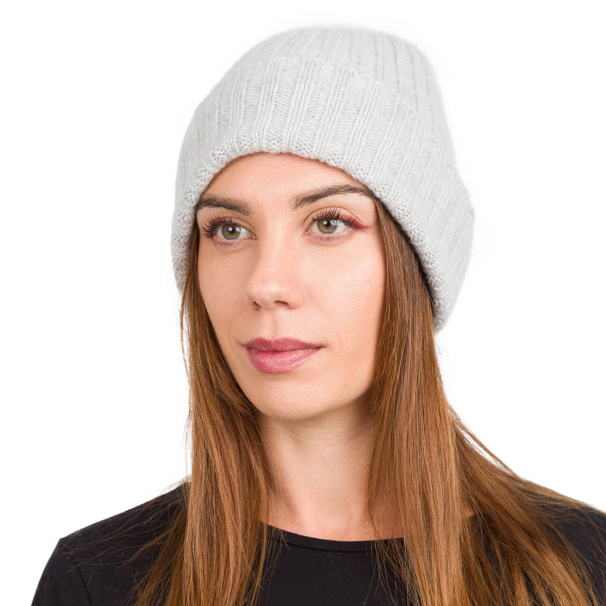 Len - Ribbed pure cashmere hat Unisex