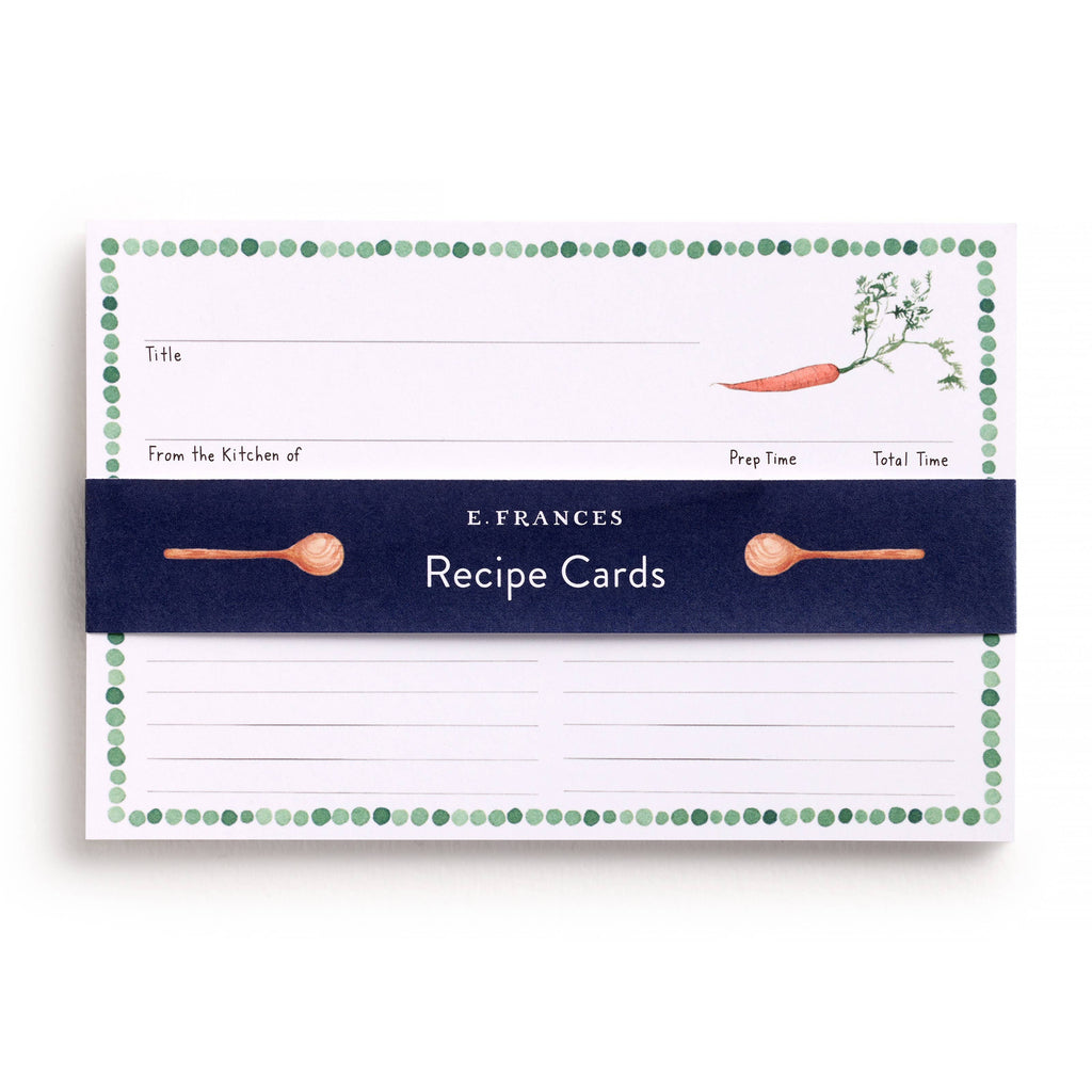 Farm to Table Recipe Card Set, 12 Cards