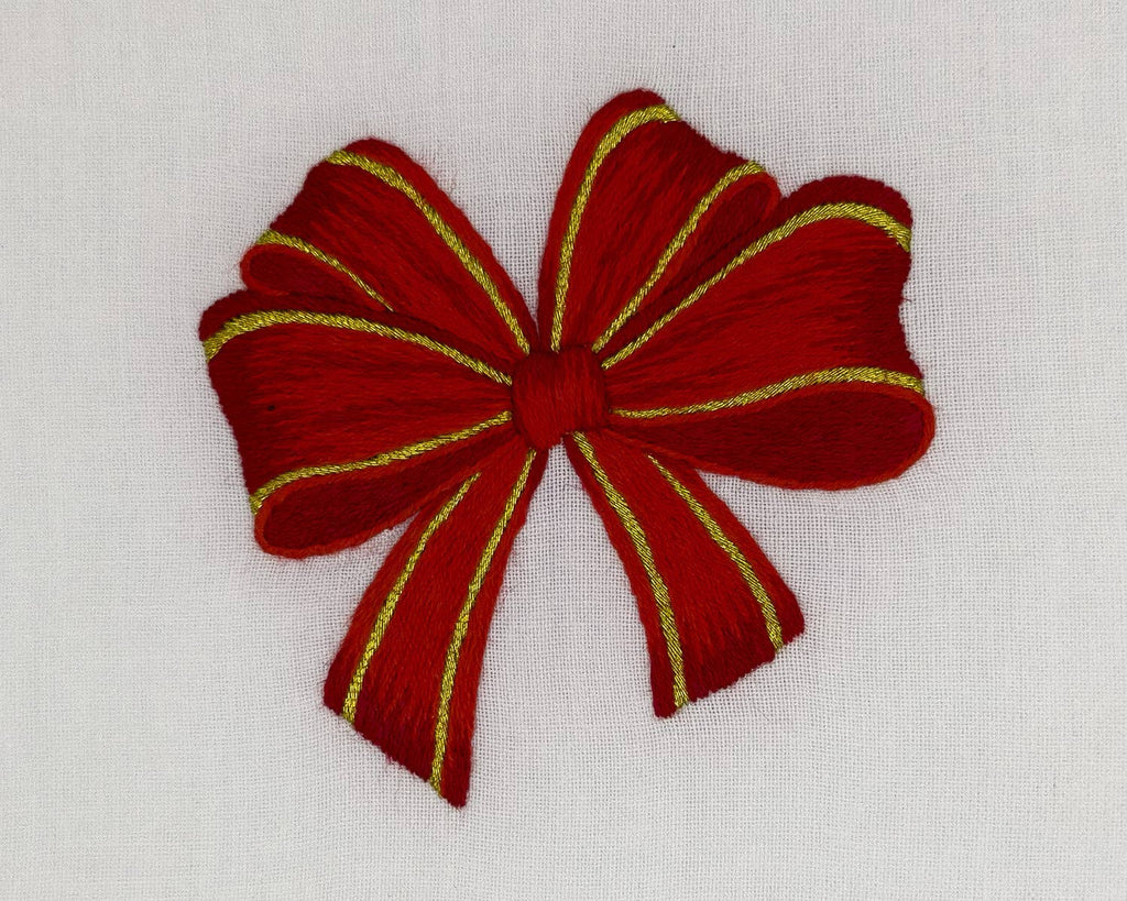 Holiday Red Bow Cocktail Napkins