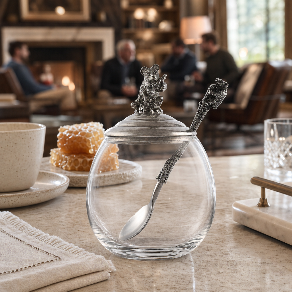 Little Bear Honey Pot