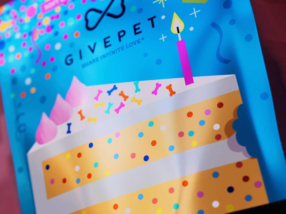 GivePet Birthday Bash Soft-Baked Dog Treats