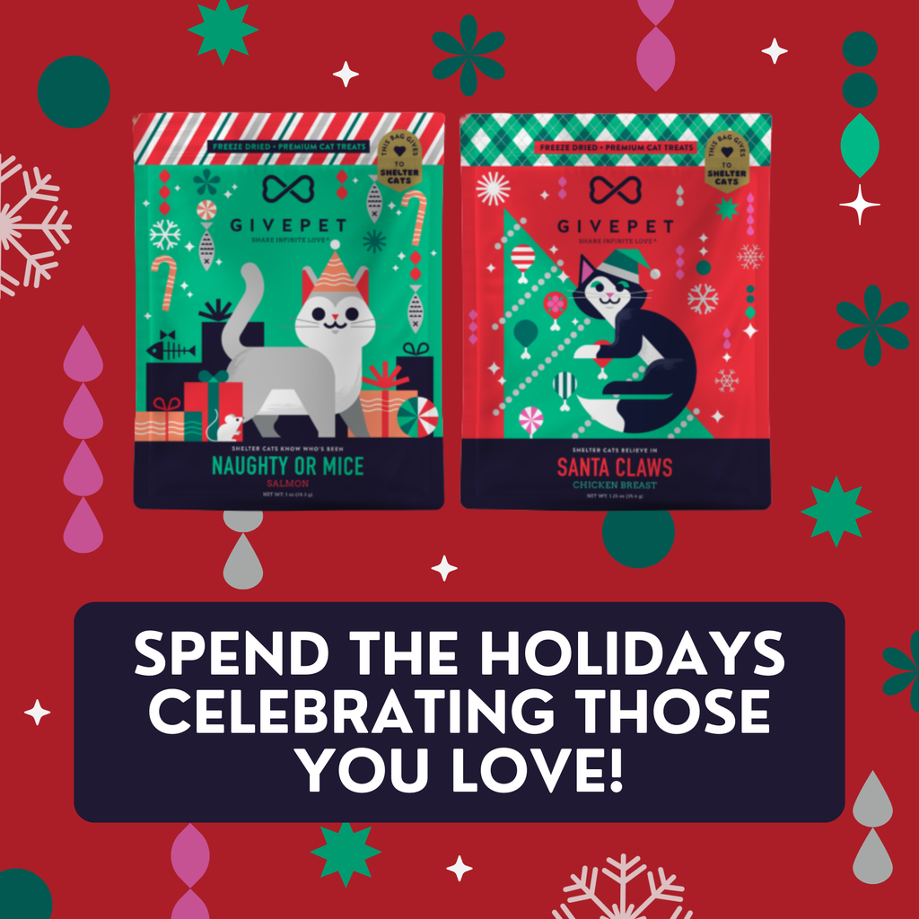 GivePet Naughty or Mice Freeze Dried Holiday Cat Treats