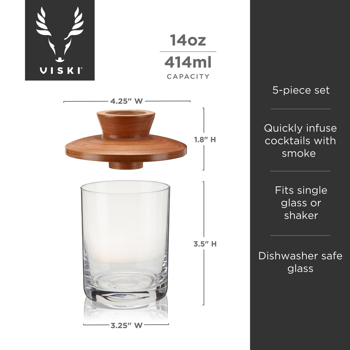 Old Fashioned Smoker Kit with Torch Alchemi™