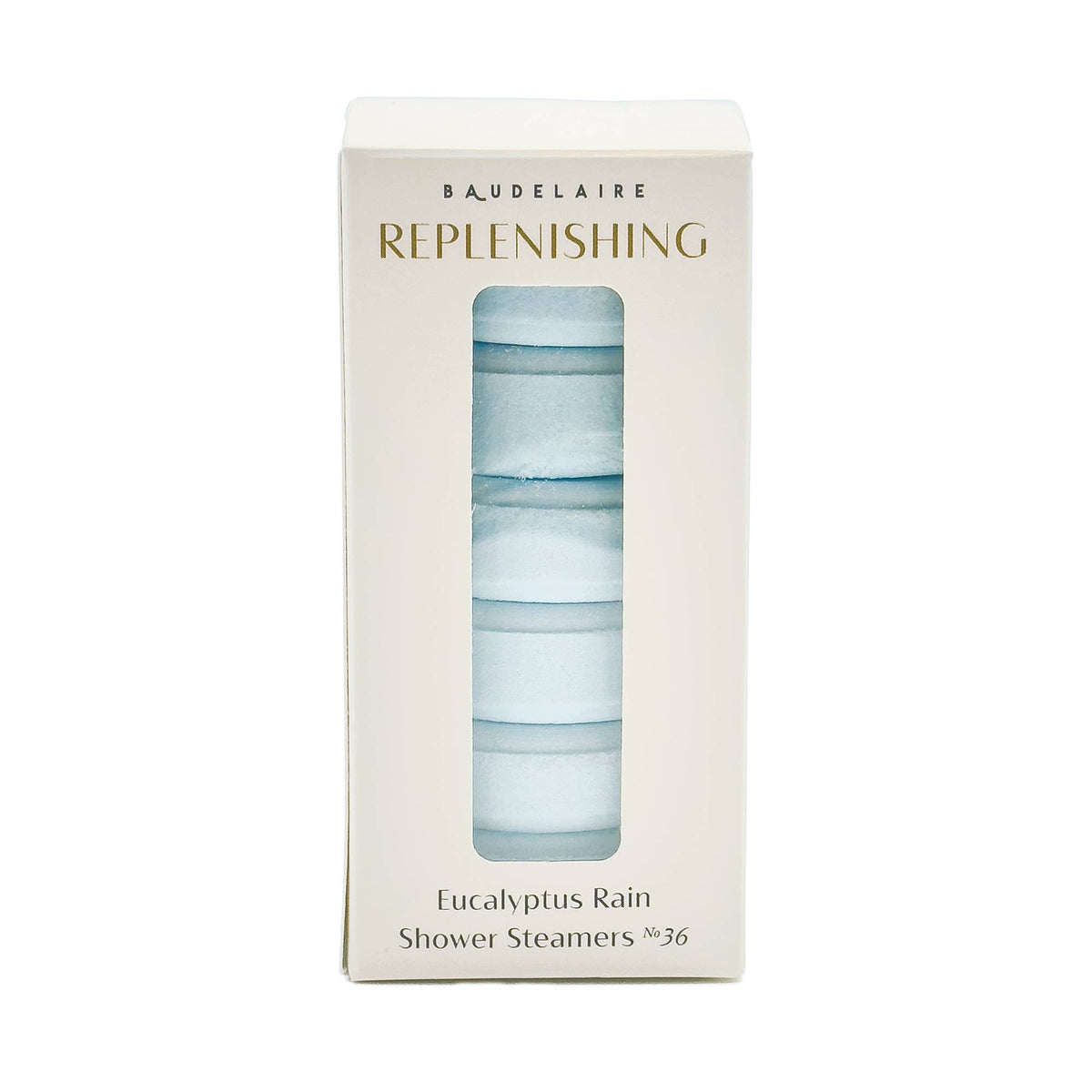 REPLENISH – Eucalyptus Rain Shower Steamers 7oz