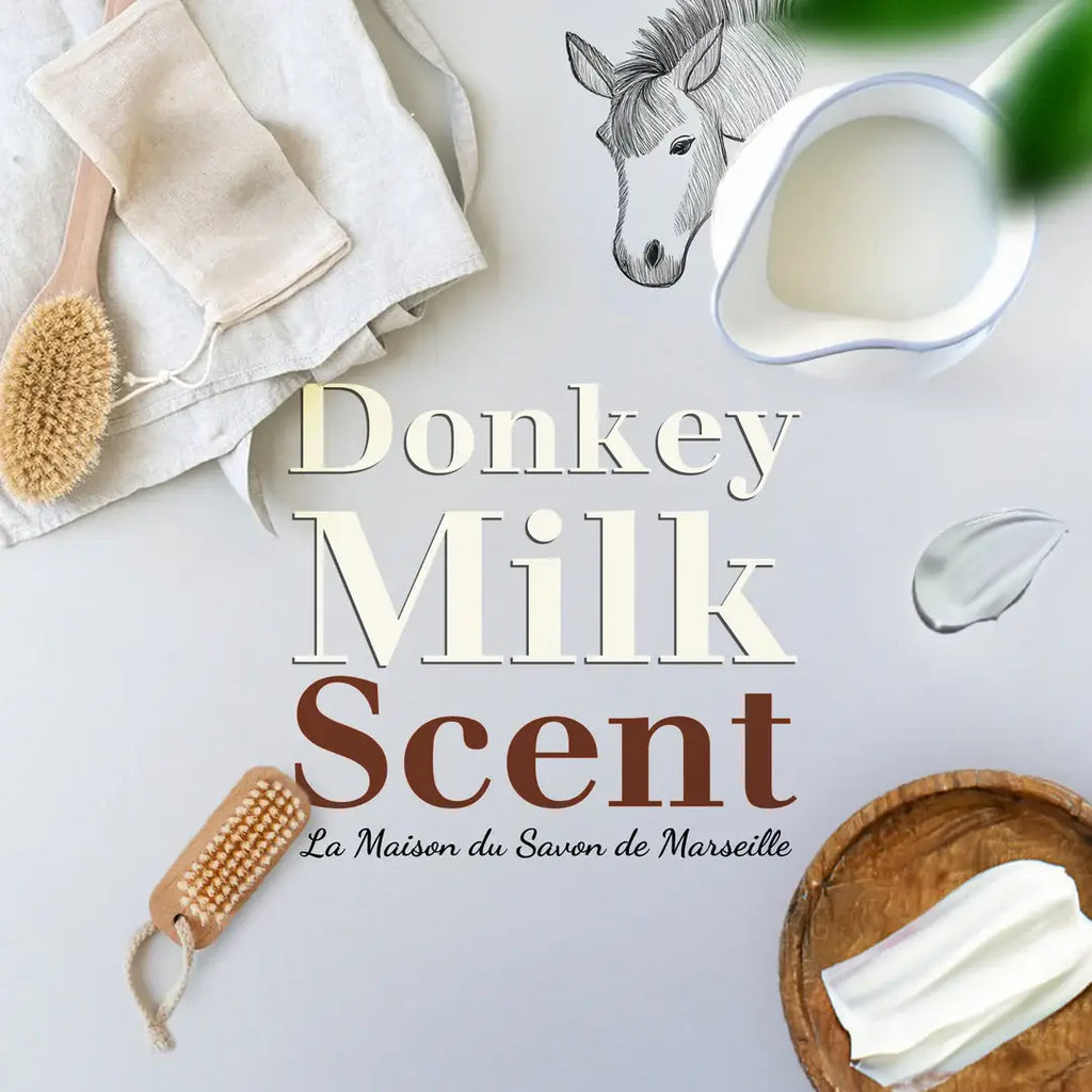 Pebble soap with rope - Donkey Milk 175g/6.17 oz