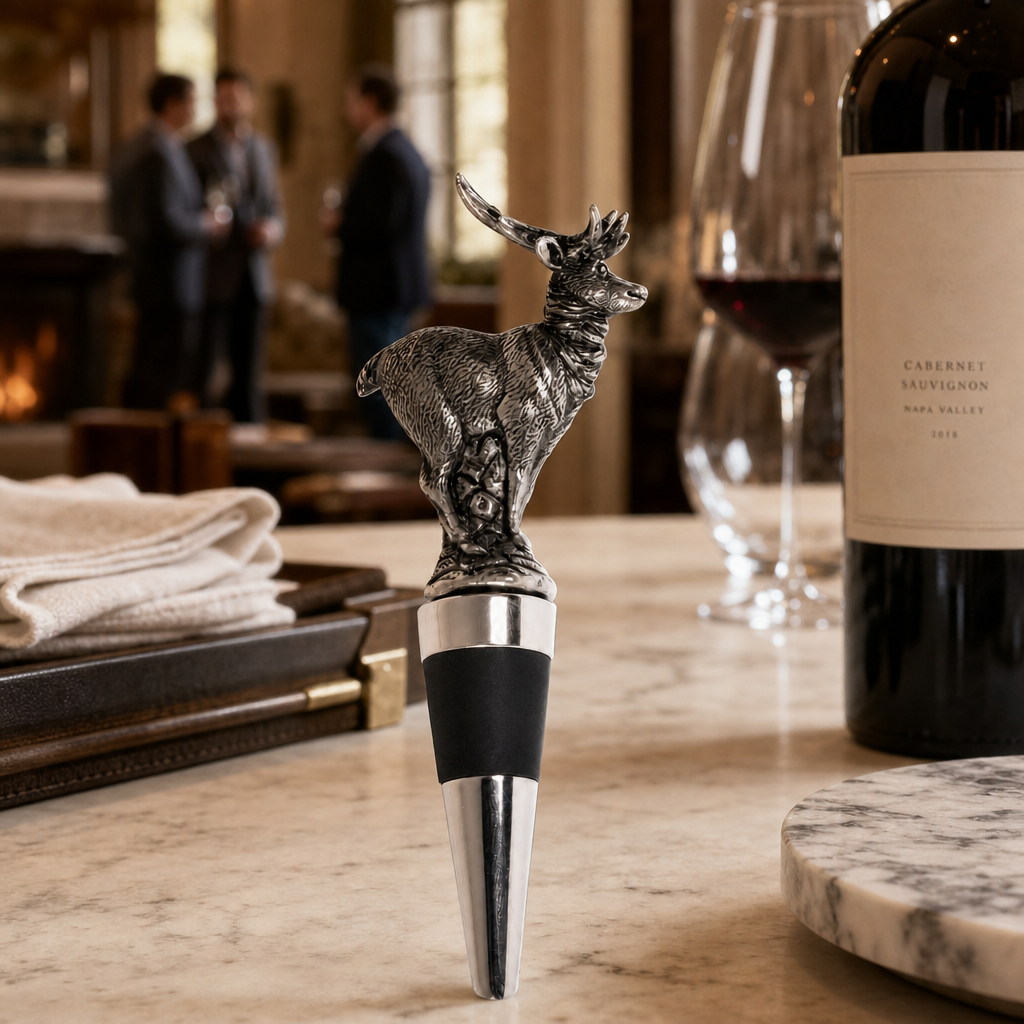 Elk Bottle Stopper