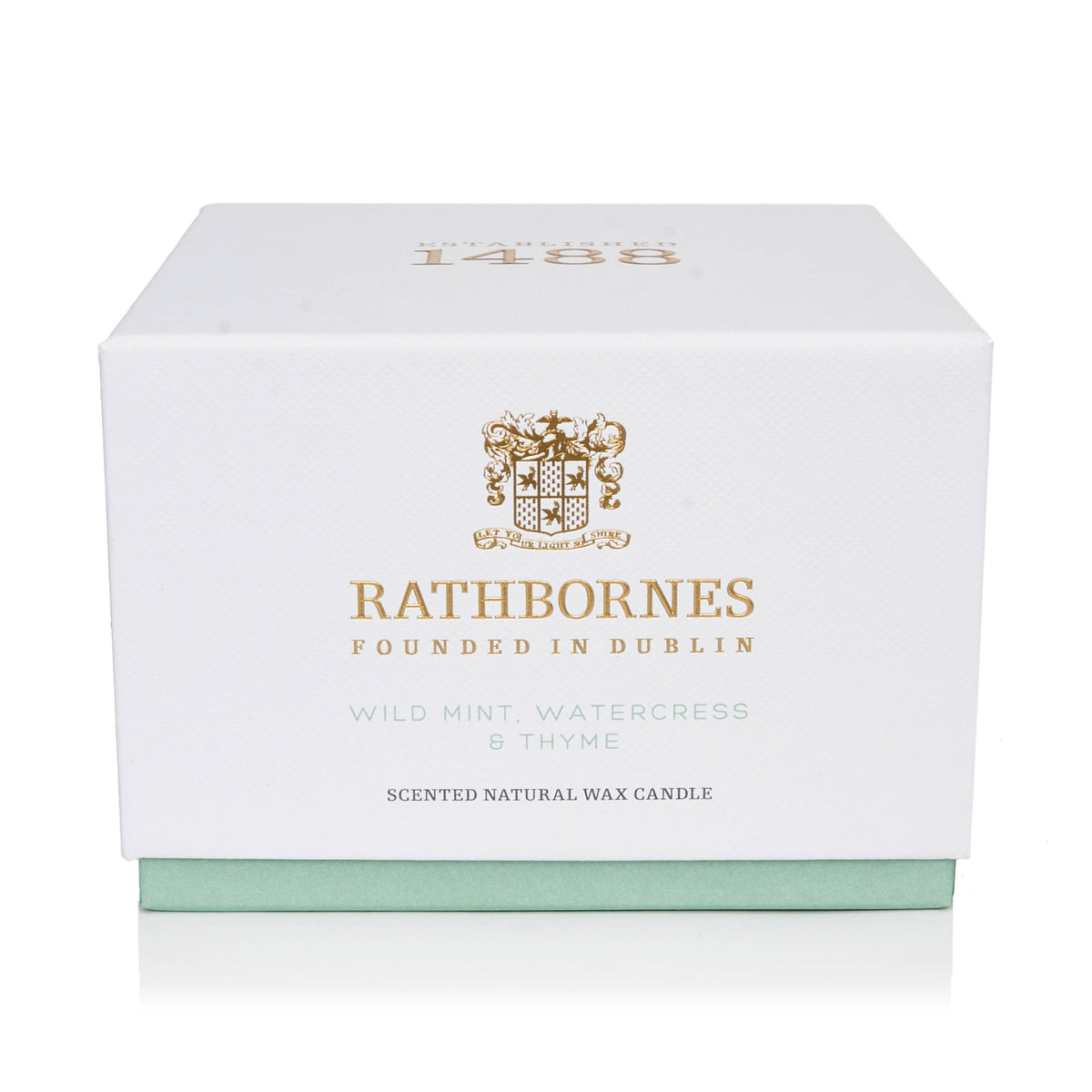 Wild Mint, Watercress & Thyme Scented Luxury Candle