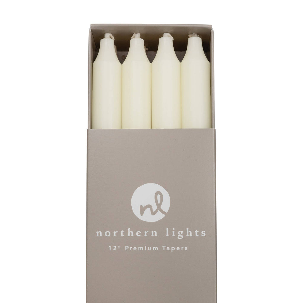 12" Taper Candles - 12pk Box