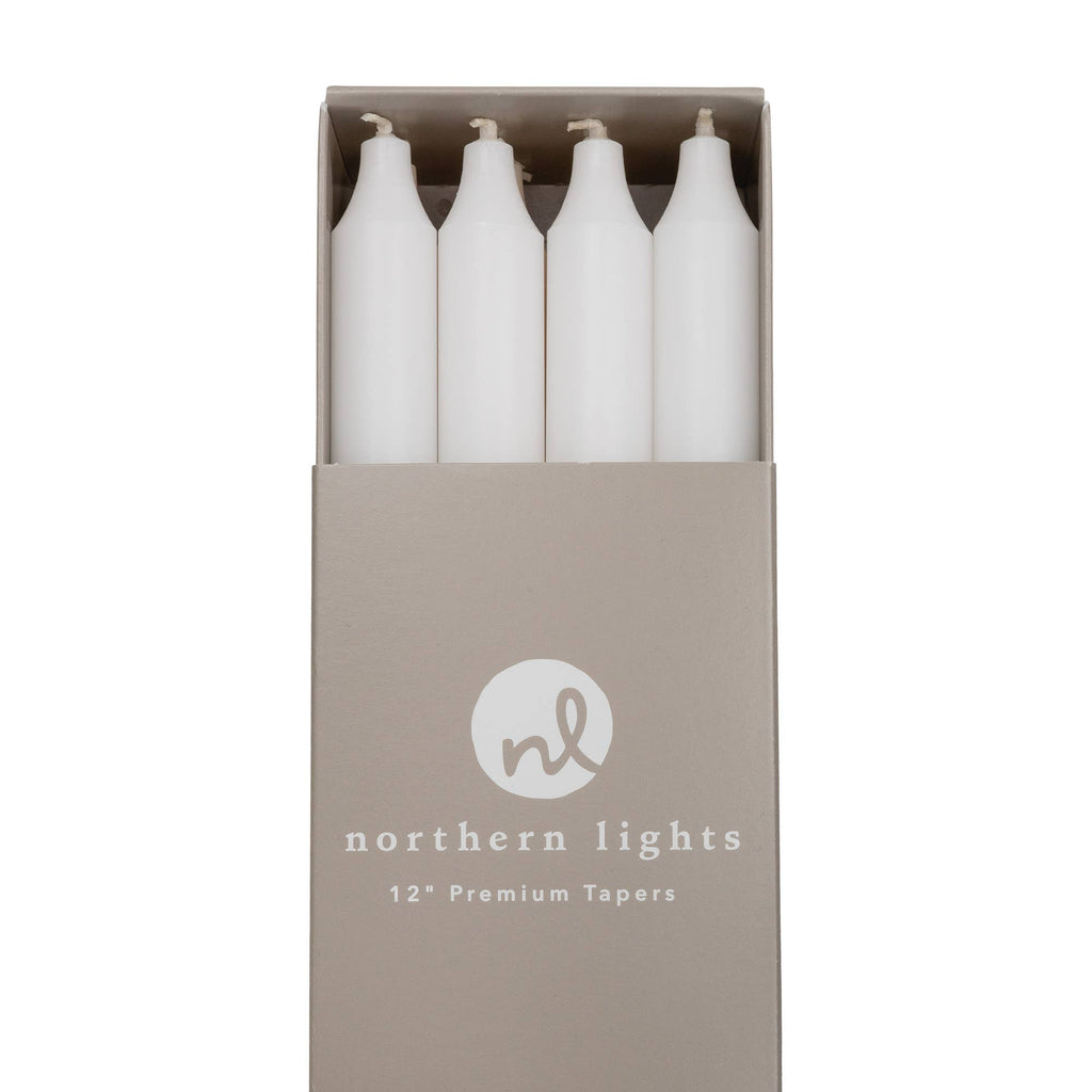 12" Taper Candles - 12pk Box