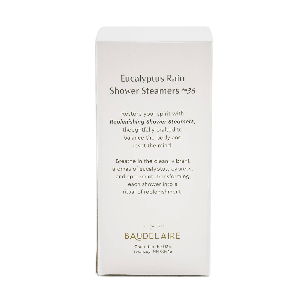 REPLENISH – Eucalyptus Rain Shower Steamers 7oz