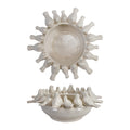 Decorative Stoneware Bowl/Planter with 3D Birds on Rim