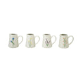 Embossed Stoneware Creamer with Botanicals, 4 Styles