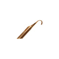 Stainless Steel Loose Tea Infuser with Over Mug Hook, Rose Gold Finish