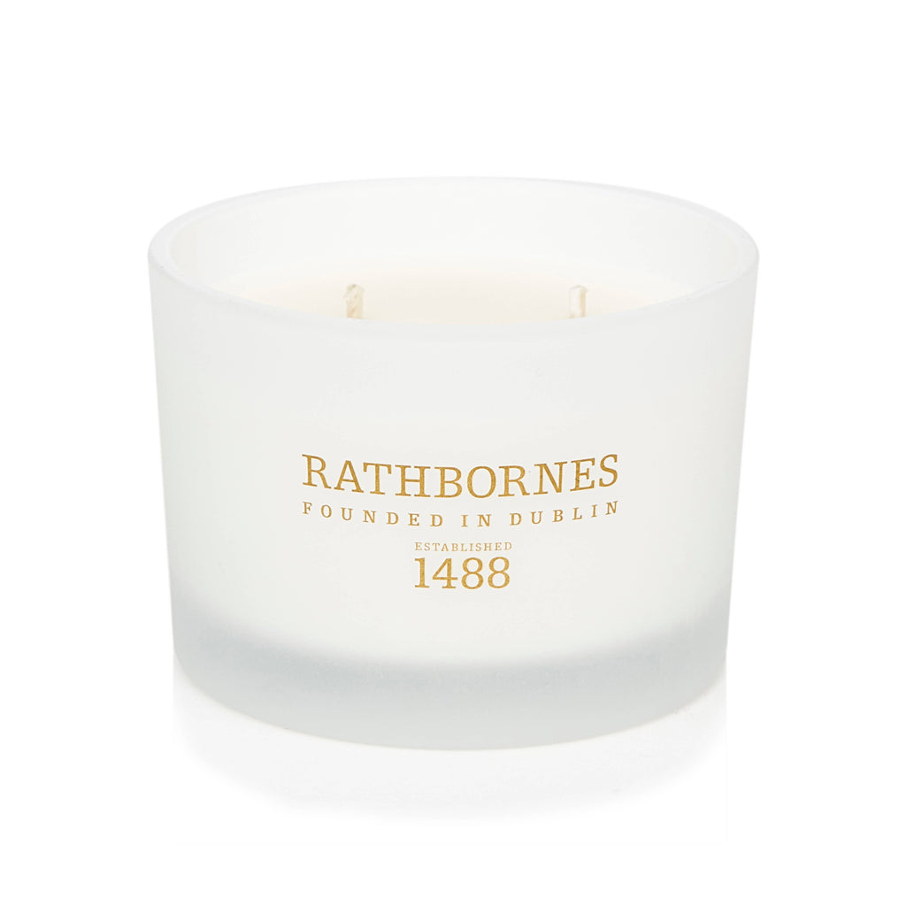 Dublin Tea Rose, Oud & Patchouli Scented Classic Candle
