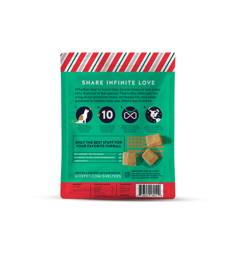 GivePet Naughty or Mice Freeze Dried Holiday Cat Treats