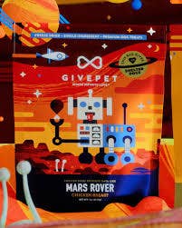 GivePet Mars Rover Freeze-Dried Dog Treats