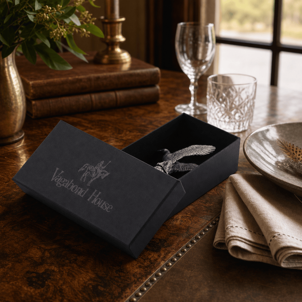 Pewter Flying Duck Bottle Stopper