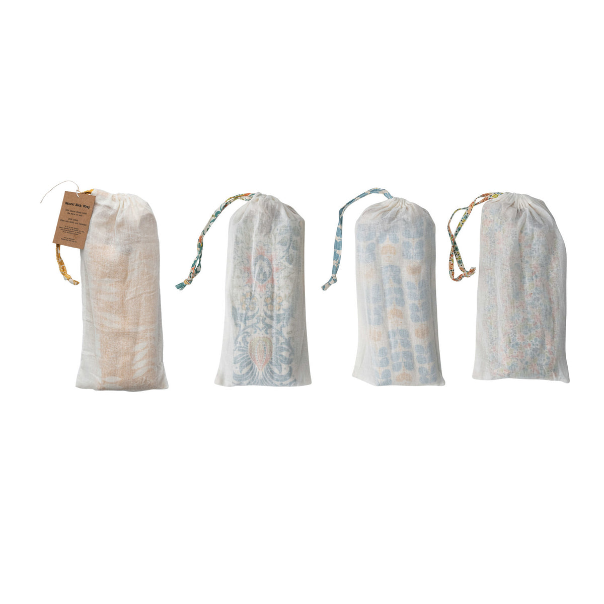Microwaveable Hot/Cold Neck Wrap w/ Cotton Cover