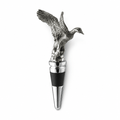Pewter Flying Duck Bottle Stopper